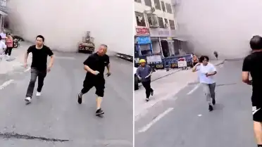 Çin'in Chongqing Bölgesinde Büyük Heyelan: Çok Sayıda Bina Enkaz Altında Kaldı