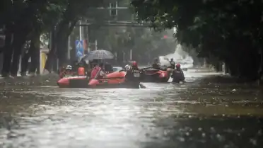 Çin'in Güneyinde Tropikal Fırtına Maysak Sel Felaketine Yol Açtı: 39 Can Kaybı