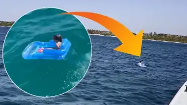 Didim'de Deniz Yatağıyla Sürüklenen Çocuk Sahil Güvenlik Tarafından Kurtarıldı