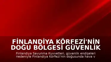 Finlandiya Körfezi'nin Doğu Bölgesi Güvenlik Nedeniyle Trafiğe Kapatıldı