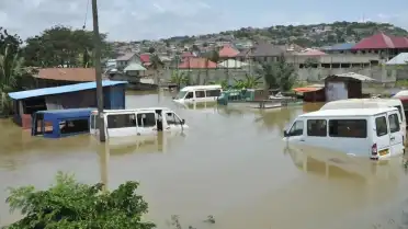 Gana'da Şiddetli Yağışlar Sonucu Meydana Gelen Sel Felaketi: 34 Kişi Yaşamını Yitirdi