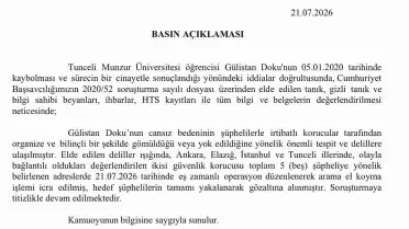 G.D. Davasında Yeni Gelişme: Cansız Bedenin Korucular Tarafından Yok Edildiğine Dair Delil Bulundu
