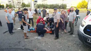 Hatay Dörtyol'da SUV ile Motosiklet Çarpıştı: 1 Yaralı