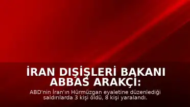 İran Dışişleri Bakanı Abbas Arakçi: "Kanları yerde kalmayacak"