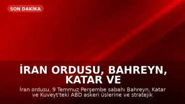 İran Ordusu, Bahreyn, Katar ve Kuveyt'teki ABD Askeri Tesislerine İHA Saldırısı Düzenledi