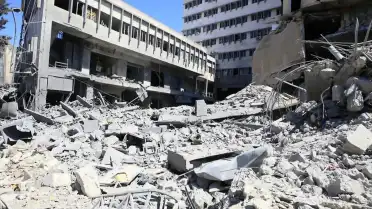 İsrail ordusu Lübnan'ın güneyindeki Nebatiye bölgesine saldırı gerçekleştirdi