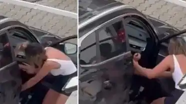 İstanbul Kadıköy'de Otoparkta Kadınlar Arasında Kavga Çıktı