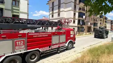 Kahramanmaraş Elbistan'da Ailesini Rehin Alan Genç Teslim Oldu