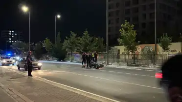 Kayseri'de Motosikletli Polis Memuru Yaralandı