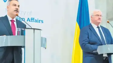 Kiev'de Yapılan Görüşmelerde Türkiye'nin Barış Rolü Vurgulandı