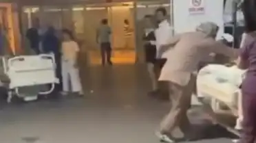 Kocaeli Başiskele'de Özel Hastanenin Yoğun Bakım Ünitesinde Yangın Çıktı