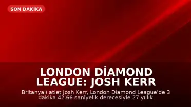 London Diamond League: Josh Kerr erkekler mil dünya rekorunu kırdı