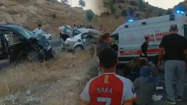 Midyat-Nusaybin Yolundaki Trafik Kazasında Bebek Yaşamını Yitirdi