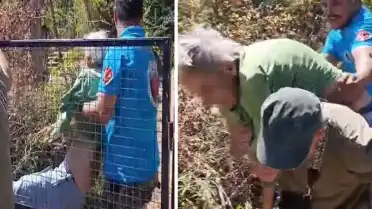 Muğla Bodrum'da Yangın: Kendini Yakmak İsteyen Kadın Makilik Alanı Ateşe Verdi