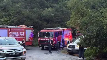 Sarıyer'de Orman Yangını: Müdahale Sırasında Bir İtfaiye Eri Yaralandı