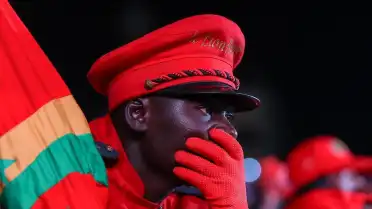 Senegal taraftarlarından son dakika golü sonrası büyük üzüntü