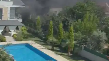 Silivri Gümüşyaka Mahallesi'nde Villada Yangın Çıktı
