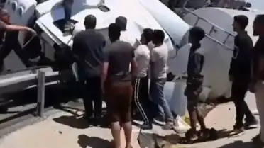 Şırnak Silopi'de Tankerin Devrilmesi Sonucu Bir Kişi Hayatını Kaybetti