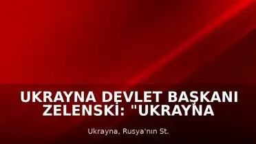 Ukrayna Devlet Başkanı Zelenski: "Ukrayna savunma güçleri, Rusya'nın savaşına gelir sağlayan liman petrol altyapısını vurdu"