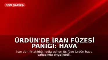 Ürdün'de İran Füzesi Paniği: Hava Üssü Hedef Alındı