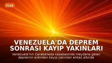Venezuela'da Deprem Sonrası Kayıp Yakınları Enkazda Canpazarında