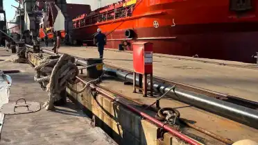 Yalova Altınova'da Tersanede Kargo Gemisinde Patlama Meydana Geldi