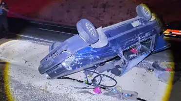 Besni'de otomobil takla attı: 5 yaralı