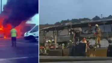 İstanbul'da Otobüs Yangını: 2 Kişi Hayatını Kaybetti, 4 Yaralı
