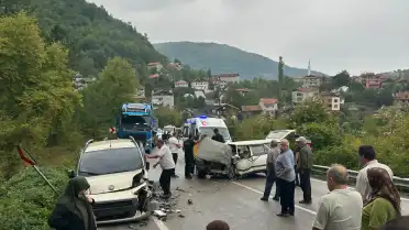 Kastamonu'da Trafik Kazası: 7 Yaralı, 1'i Bebek