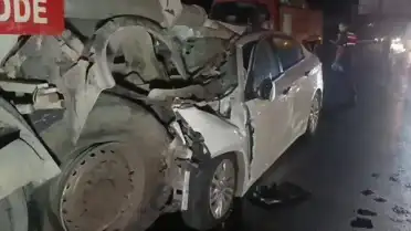 Manavgat'ta Akaryakıt Tankerine Arkadan Çarpan Otomobil Sürücüsü Hayatını Kaybetti