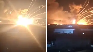 Suriye'de Mühimmat Deposunda Patlamalar: 4 Yaralı