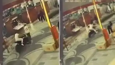 Tekirdağ'da Motosiklet Kazasında Bisikletli Çocuk Yaralandı