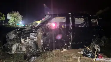 Kırıkkale'de Hafif Ticari Araç Takla Attı: 1 Ölü, 4 Yaralı