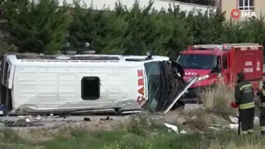 Konya'da Trafik Kazası: 9 Yaralı
