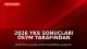 2026 YKS Sonuçları ÖSYM Tarafından Açıklandı