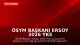 ÖSYM Başkanı Ersoy 2026 YKS Sonuçlarının Açıklandığını Duyurdu