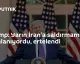 Trump, İran'a Planlanan Saldırının Ertelendiğini Duyurdu