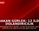 Bakan Gürlek: 12 İlde Dolandırıcılık Operasyonuyla Suç Ağına Müdahale Edildi