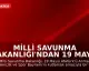 Milli Savunma Bakanlığı'ndan 19 Mayıs Mesajı