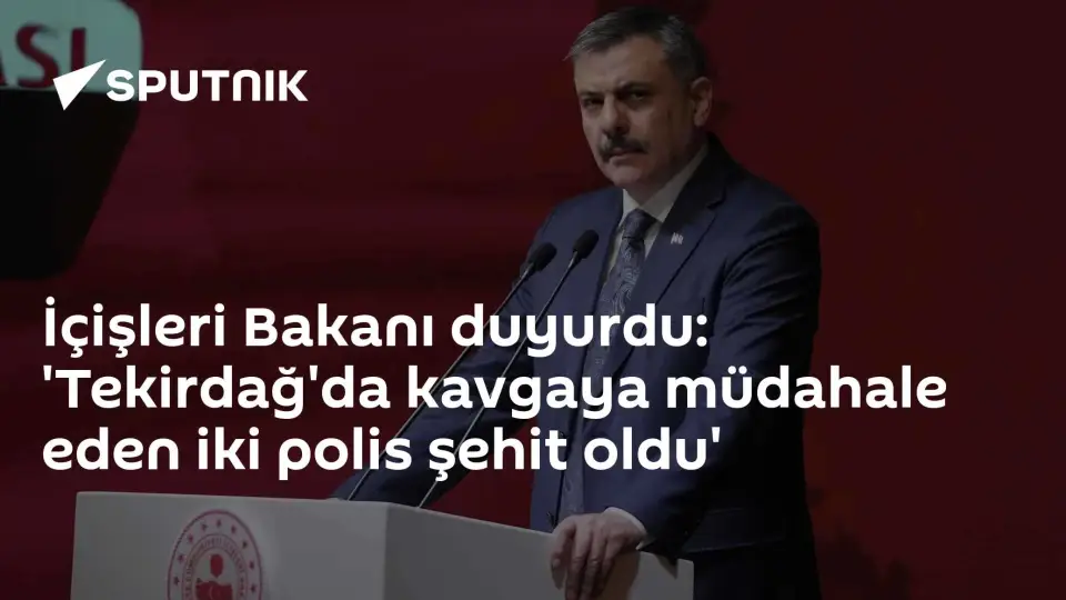 Tekirdağ'da Kavgaya Müdahale Eden İki Polis Şehit Oldu