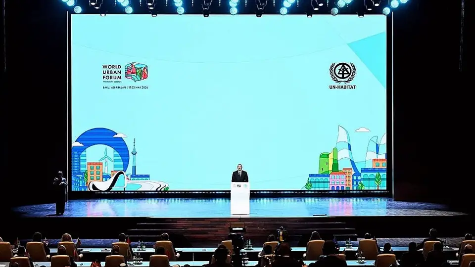 13. Dünya Kentsel Forumu Bakü'de Açıldı