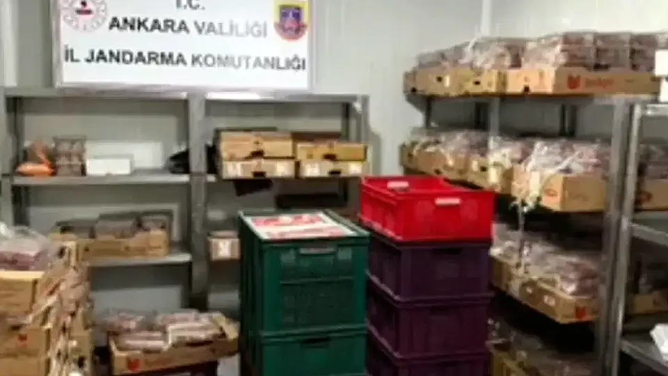 40 Ton Kaçak Et Ele Geçirildi