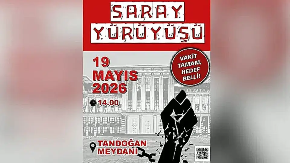 Av. Muhammed Aybars Akdoğan, 19 Mayıs'ta Saray'a Yürüyüş Düzenleyecek