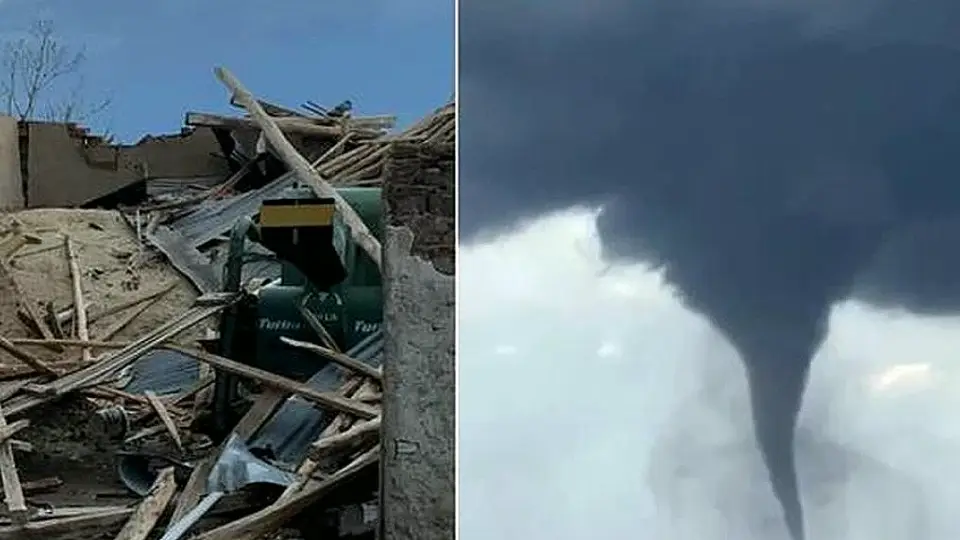 Çorum'da Hortum: 5 Yaralı, 80'i Oturulamaz Durumda Bina