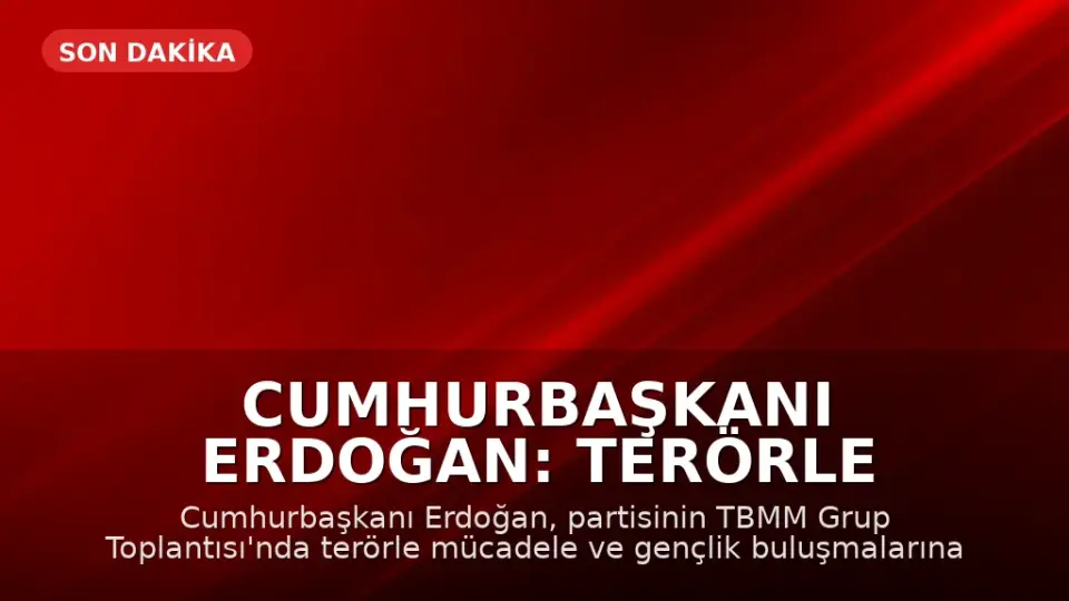 Cumhurbaşkanı Erdoğan: Terörle Mücadele Sürecini Tamamlayacağız