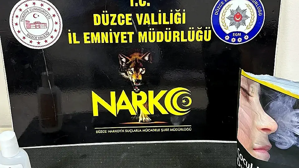Düzce'de Uyuşturucu Operasyonu: 9 Gözaltı