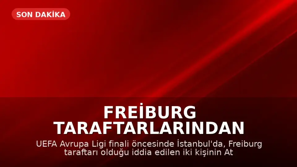 Freiburg Taraftarlarından Atatürk Heykeli Önünde Skandal Hareket