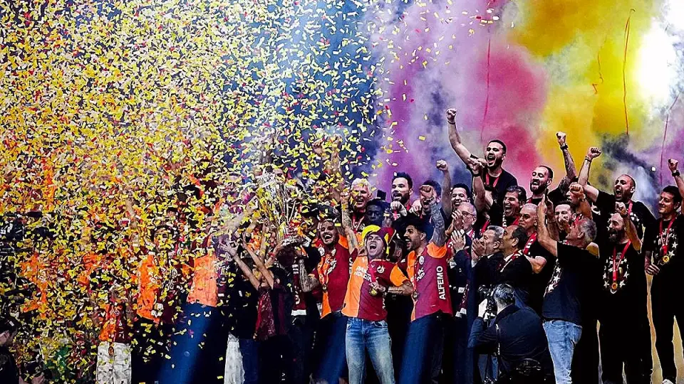 Galatasaray, 26. Şampiyonluğunu RAMS Park'ta Kutladı