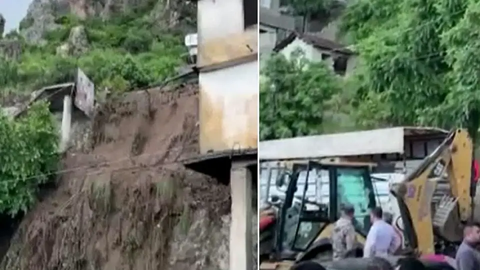 Hatay'da Heyelan: 1 Ölü, 1 Kişi Kurtarıldı
