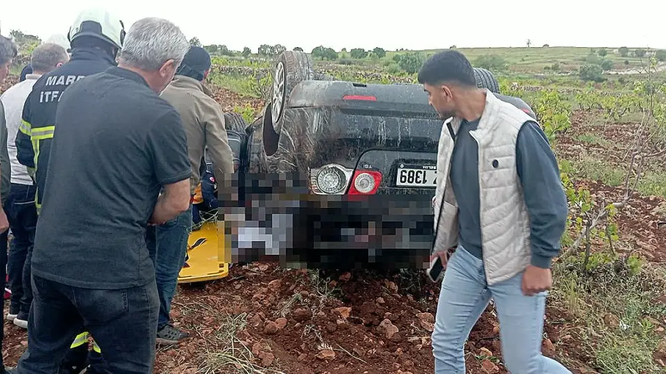 Mardin'de Trafik Kazası: 1 Kişi Hayatını Kaybetti, 2 Kişi Yaralandı